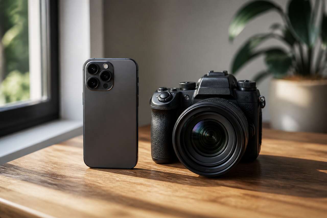 Smartphone vs appareil photo : comparaison r&eacute;aliste