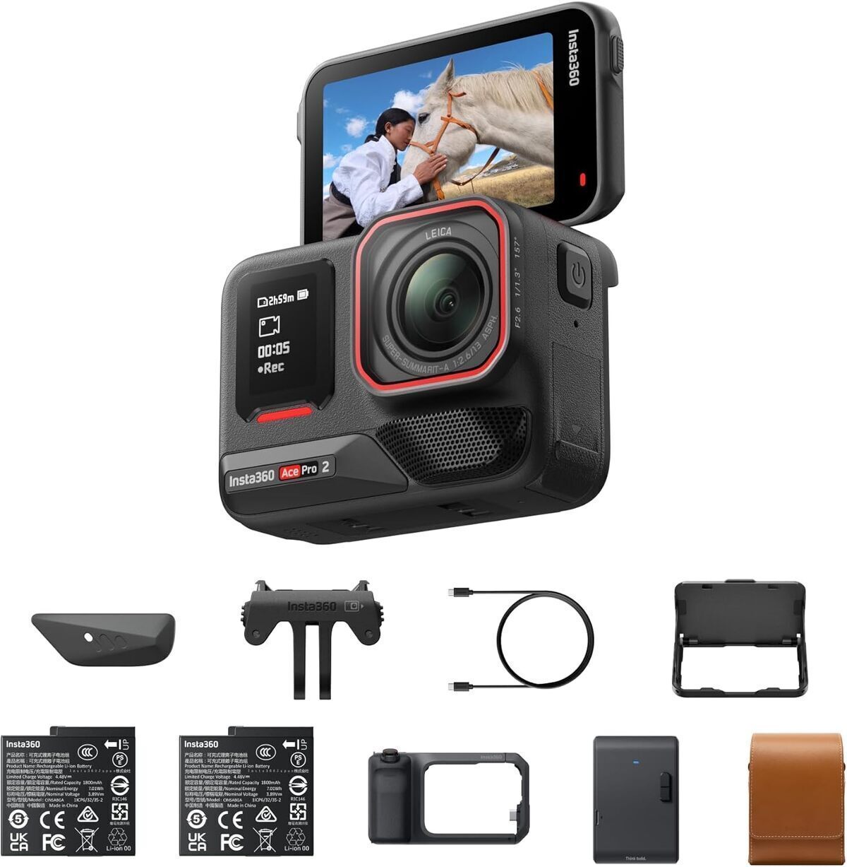 Test caméra d'action Insta360 Ace Pro 2 8k