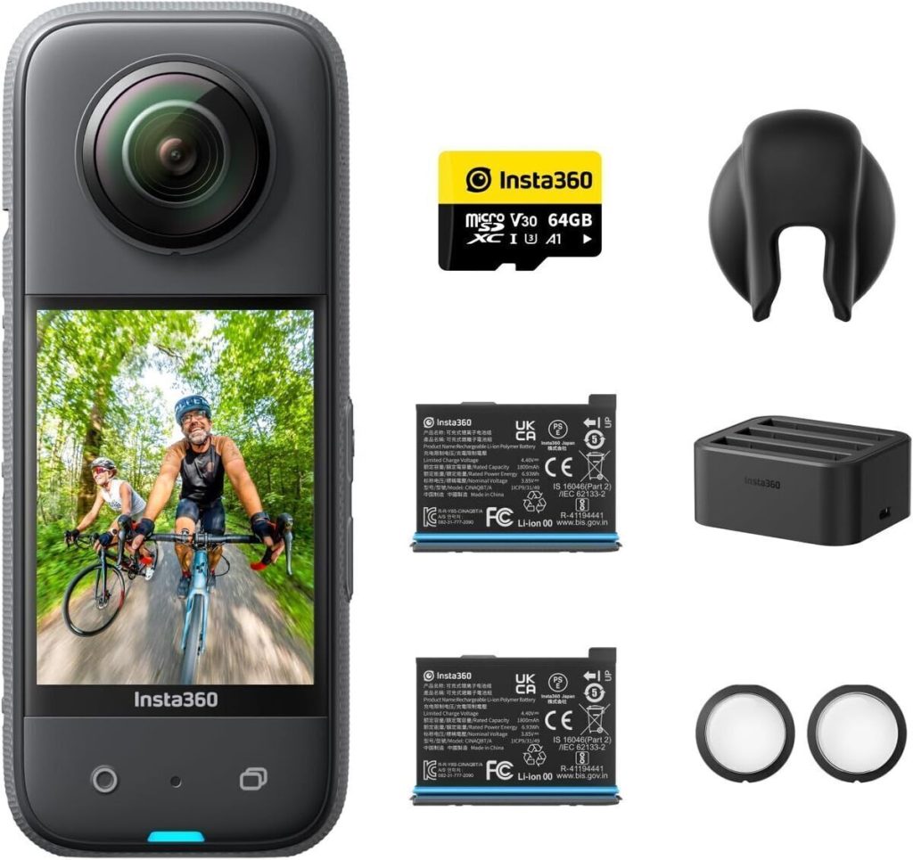 Test : insta360 X3 - cam 360 étanche et immersive