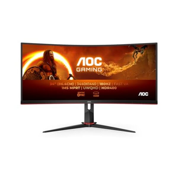 Découvrez notre test détaillé du moniteur incurvé AOC CU34G2XPD/BK 34 pouces 180Hz : performances, immersion et qualité d'image pour les gamers exigeants.