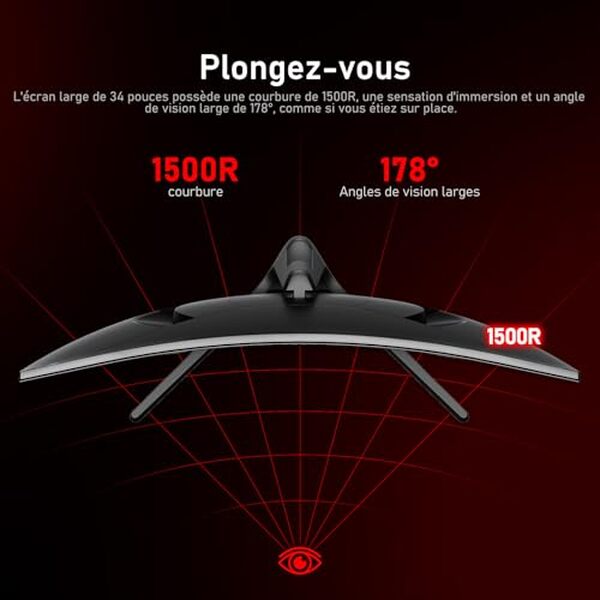 Découvrez notre test détaillé de l'écran Gawfolk 34 pouces ultra large incurvé gaming : performances, qualité d'image et verdict final pour les gamers.