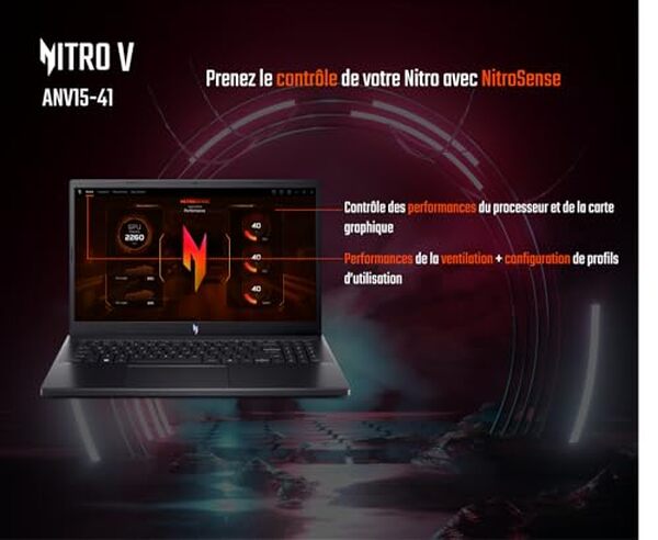 Découvrez notre test détaillé du PC portable gaming Acer Nitro V 15 : performances, puissance graphique et autonomie analysées pour les gamers exigeants.