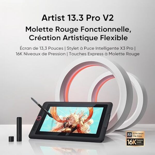 Découvrez notre test détaillé de la tablette XPPen Artist 13.3 Pro V2 : performances, fonctionnalités et verdict pour les créatifs.