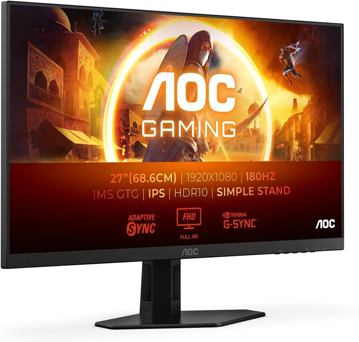 Test du moniteur AOC Gaming 27G4XED : performance et fluidité inégalées