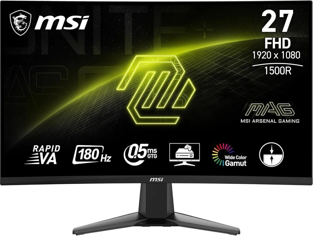 Test du MSI MAG 27C6F : écran gaming incurvé ultra-rapide