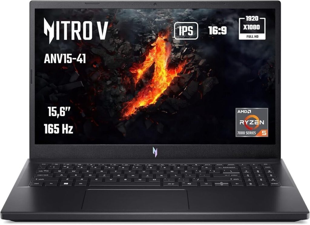 Test du PC portable gaming Acer Nitro V 15 : puissance et performance
