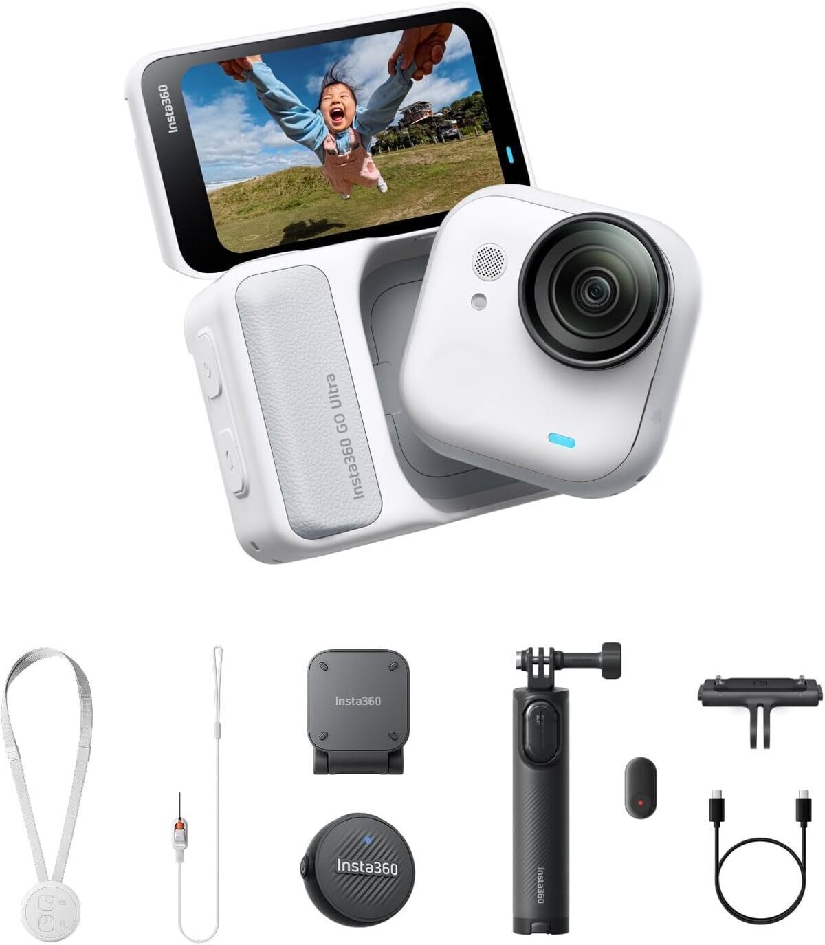 Test Insta360 GO Ultra : caméra 4K compacte et performante