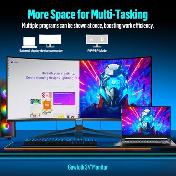 Découvrez notre test complet du moniteur gaming Gawfolk 34 pouces 4K : performances, qualité d'image et fonctionnalités pour les gamers exigeants.