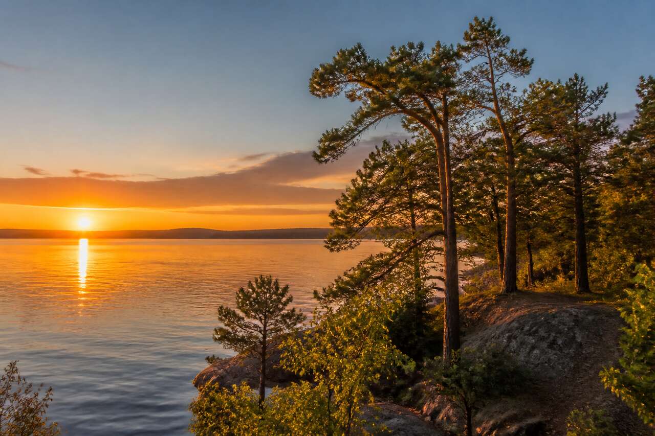 Lire la lumi&egrave;re du coucher de soleil et choisir son moment