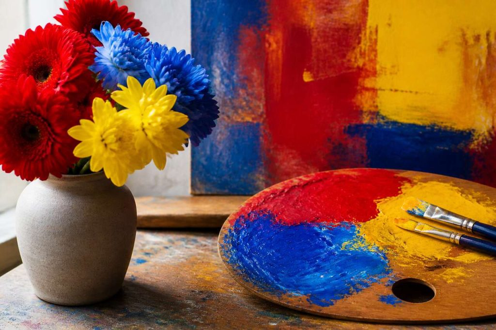 Mystères des couleurs primaires en photographie et peinture