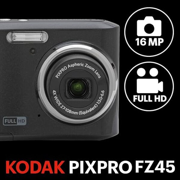 Découvrez notre test détaillé du Kodak PixPro FZ45, un appareil photo compact performant avec 16 mégapixels. Caractéristiques, avantages et verdict. 