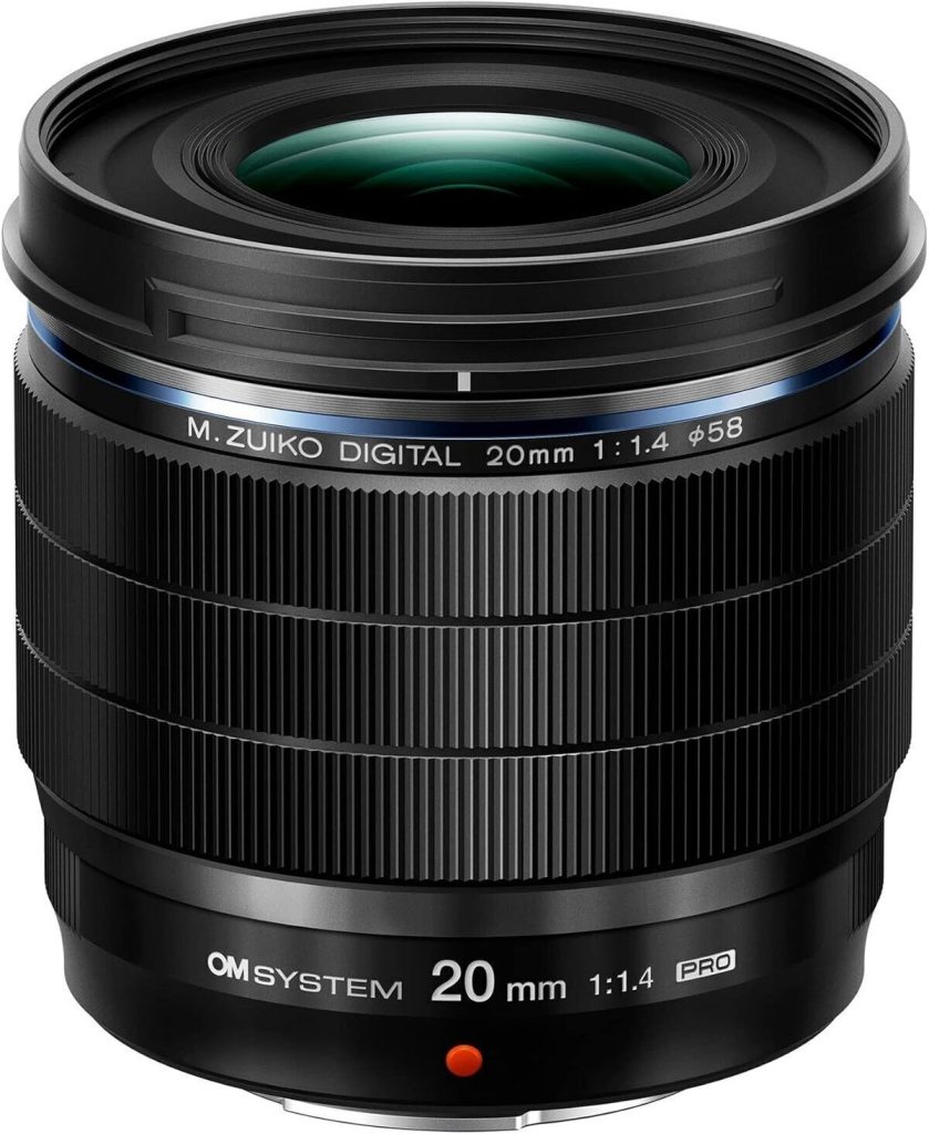Test de l'objectif OM System M.Zuiko 20mm F1.4 Pro : performance professionnelle