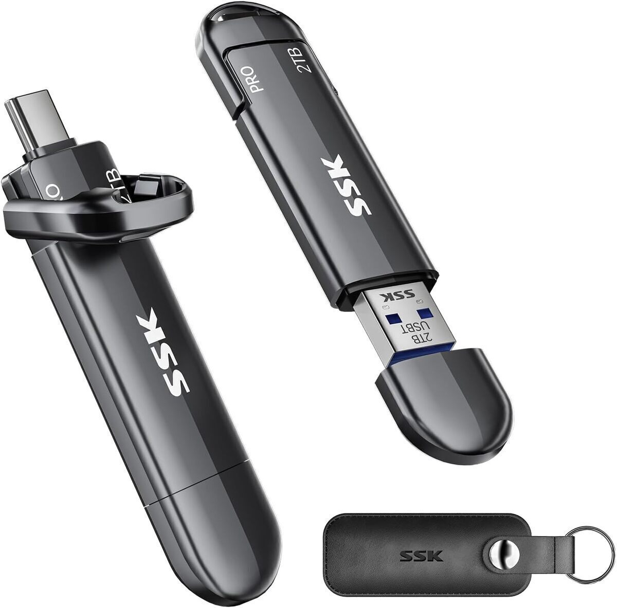 Test du disque SSD externe SSK 2To : rapidité et polyvalence