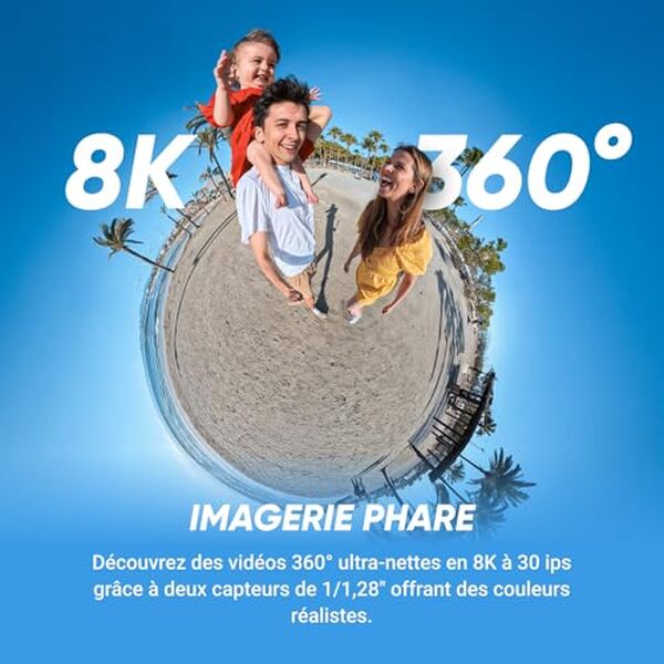 Découvrez notre test complet de l'Insta360 X5, la caméra 360 8K étanche et polyvalente pour vos créations professionnelles. Performances, fonctionnalités et prix.