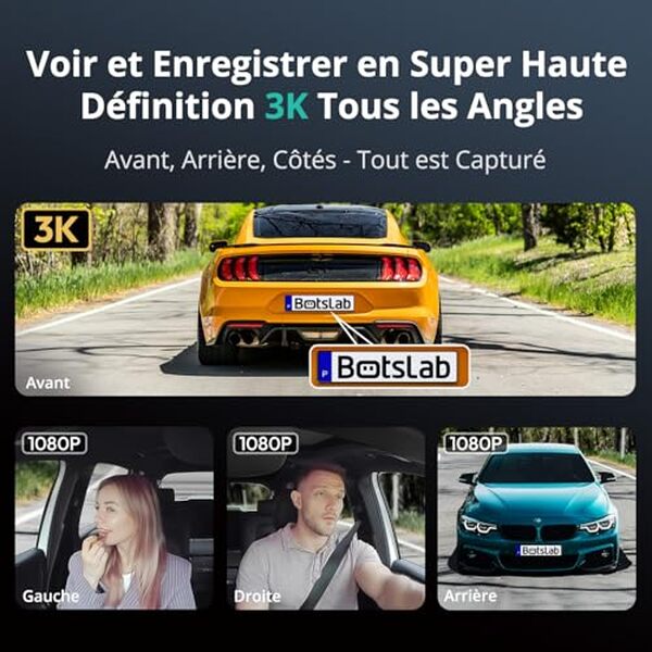 Découvrez notre test détaillé de la dashcam BOTSLAB 3K 4 canaux avec GPS intégré : performances, qualité vidéo et fonctionnalités innovantes analysées.