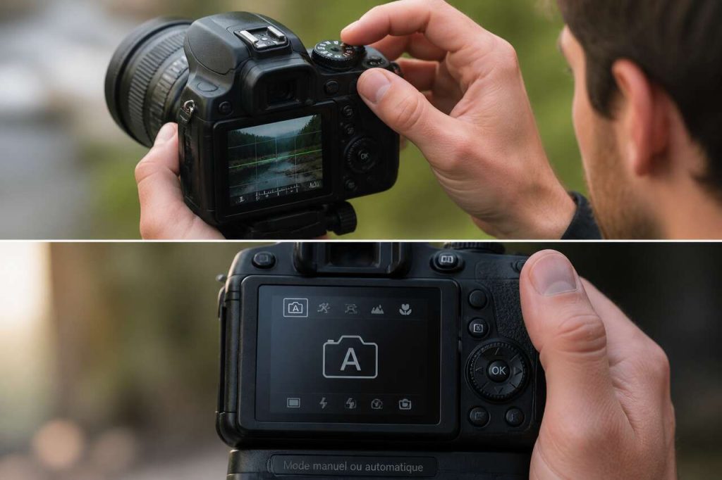Mode manuel ou automatique en photographie : quel choisir ?