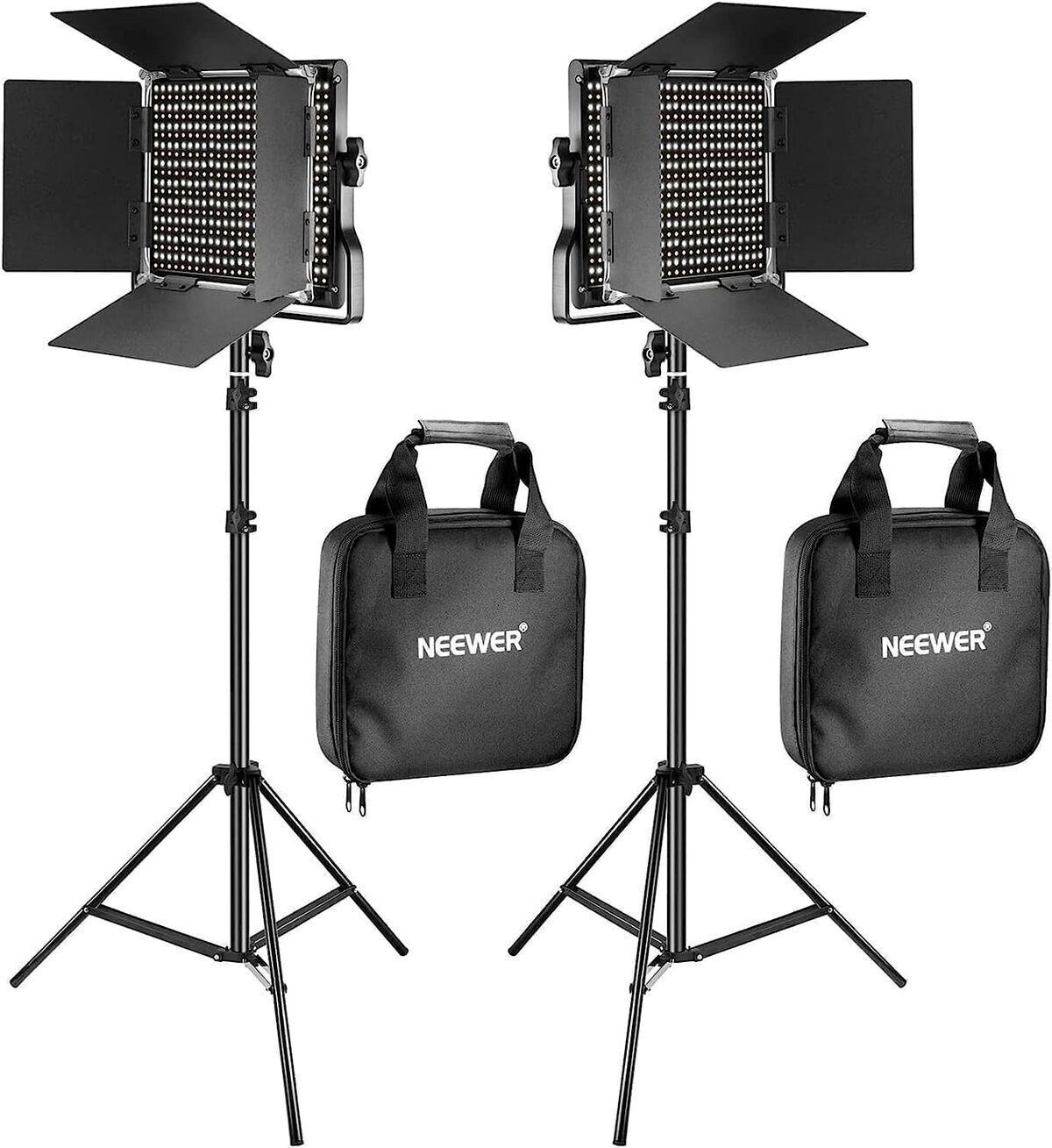 Test du kit Neewer LED 660 bicouleur complet