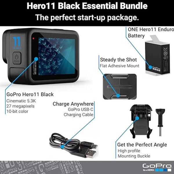 Découvrez notre test détaillé de la GoPro HERO11 Black : caméra étanche 5.3K avec stabilisation avancée, idéale pour vos aventures extrêmes et vidéos professionnelles.