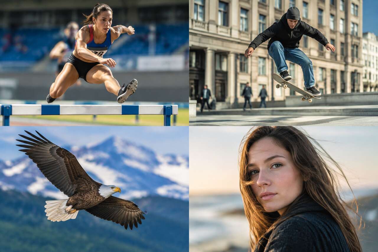 Conseils rapides selon les situations : sport, rue, animalier, portrait Conseils rapides selon les situations : sport, rue, animalier, portrait