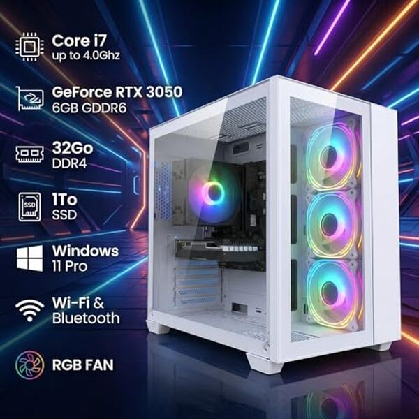 Découvrez notre test complet du PC gamer STGsivir : performances exceptionnelles, design élégant et système RGB spectaculaire pour les joueurs exigeants.