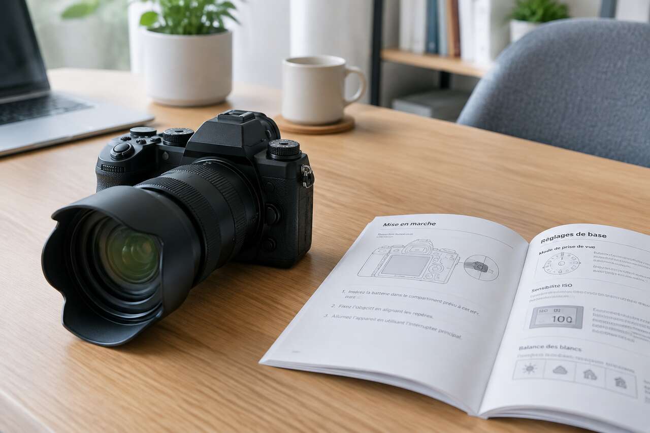 Mises à jour micrologicielles et manuels d'utilisation en photographie