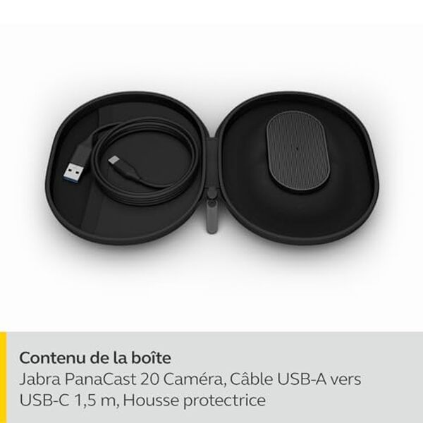 Découvrez notre test détaillé de la webcam Jabra PanaCast 20 : caméra 4K avec IA, idéale pour les vidéoconférences professionnelles et la capture vidéo haute qualité. 