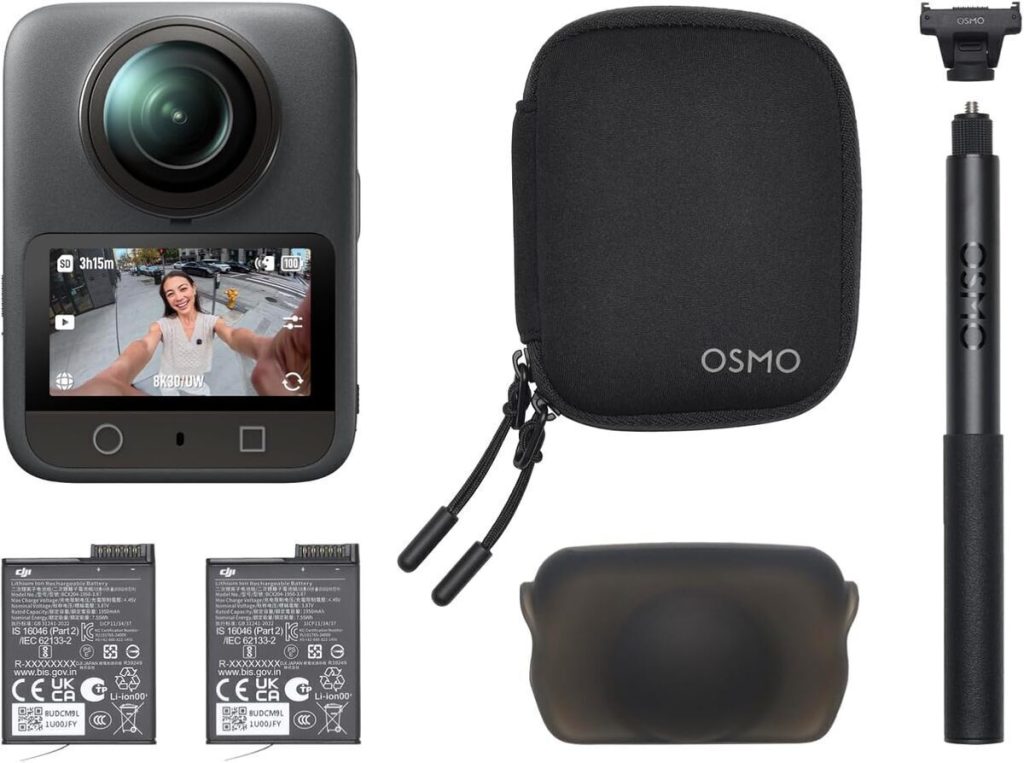 Test du DJI Osmo 360 : caméra 8K avec perche et autonomie prolongée
