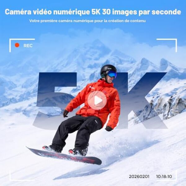 Découvrez notre test complet de l'appareil photo numérique 5K compact idéal pour créer des vlogs professionnels. Performances, qualité vidéo et portabilité à la loupe. 