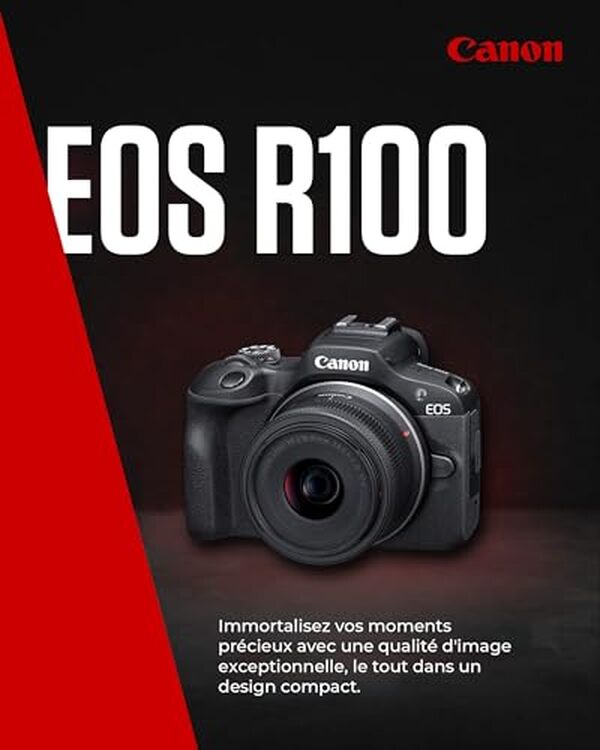 Découvrez notre test détaillé du Canon EOS R100 : performances, qualité vidéo 4K et caractéristiques techniques du meilleur hybride APS-C du marché.