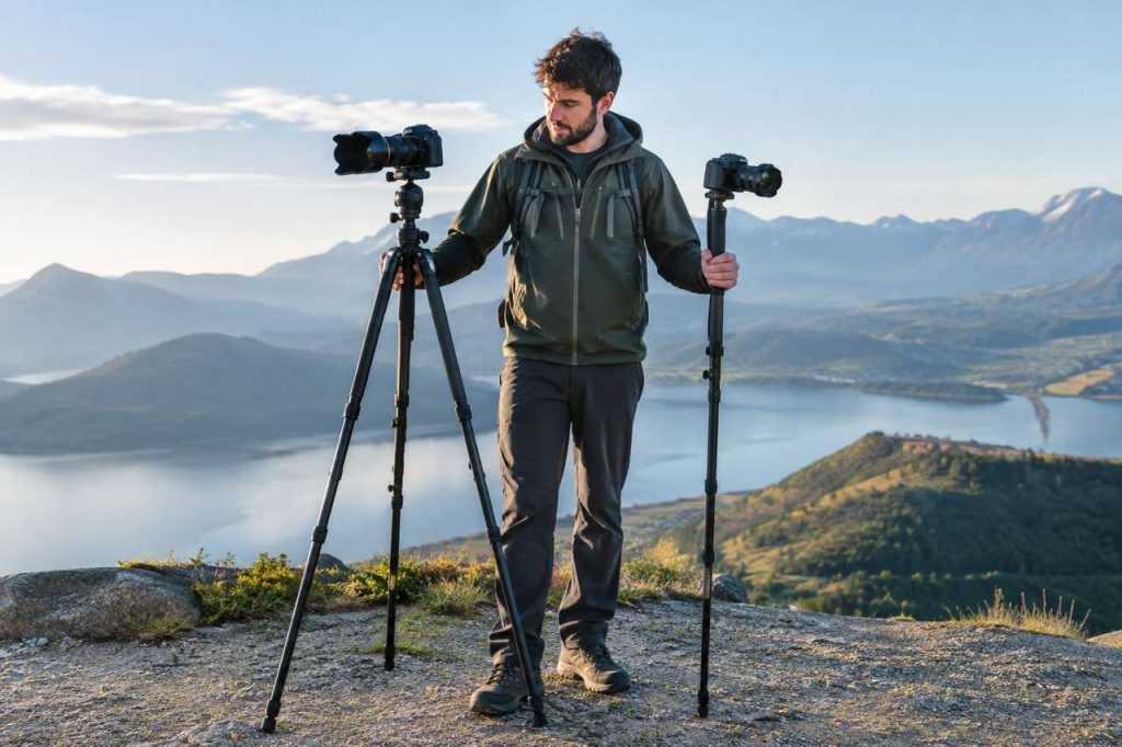 Trépied ou monopode : lequel choisir pour vos photos