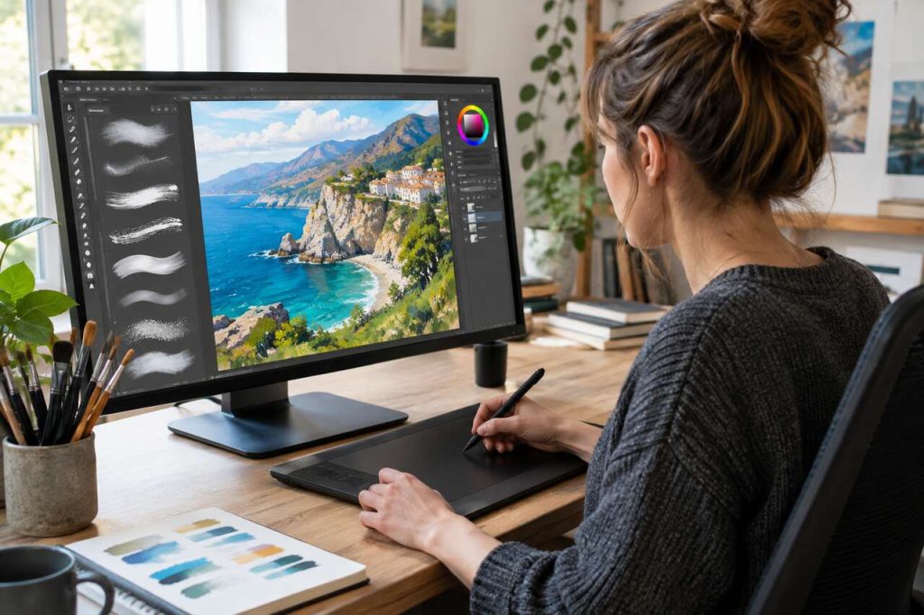 Utilisation des brosses dans Photoshop : guide pratique