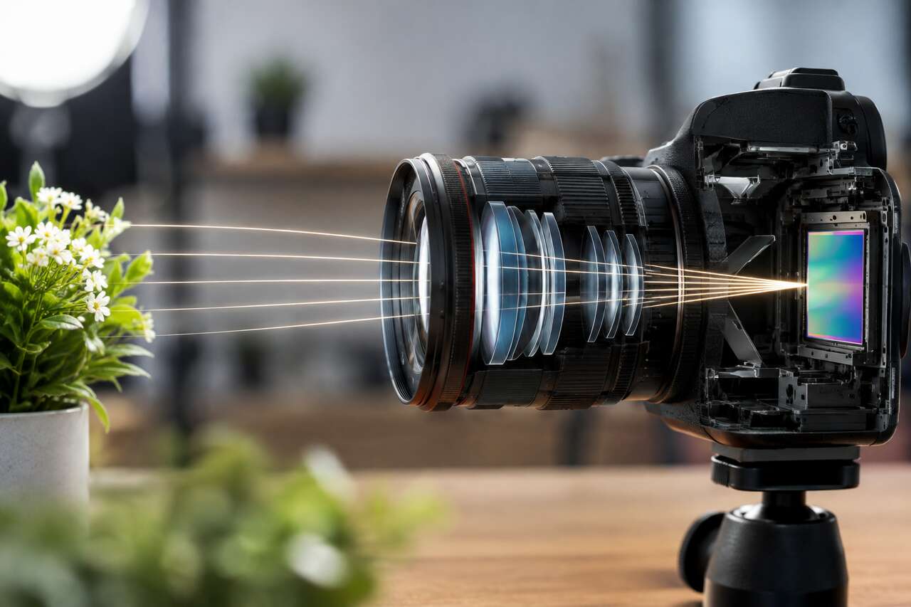 Plan focal en photographie : définition et principe optique