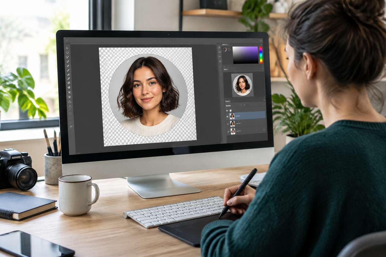 D&eacute;couper en rond : avatar circulaire et transparence