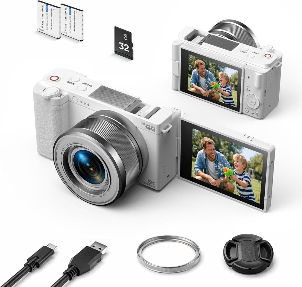 Test appareil photo numérique 5K compact : vlog parfait