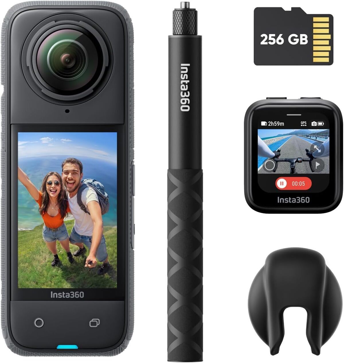 Test de la caméra Insta360 X4 Pack Luxe : 360° en 8K et autonomie boostée