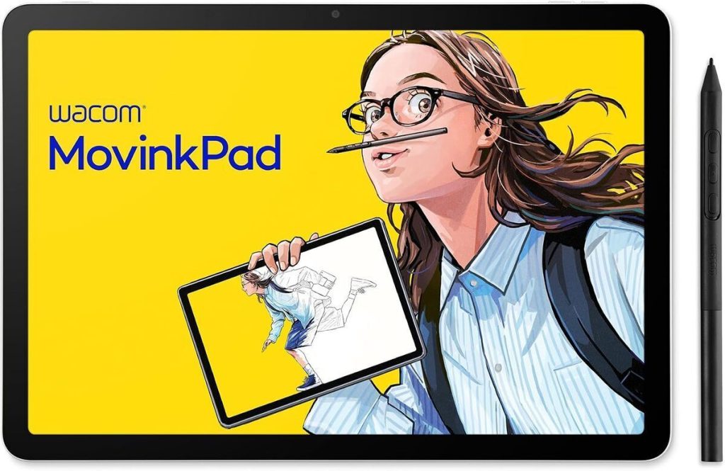Test de la tablette graphique Wacom MovinkPad 11 pour jeunes créateurs
