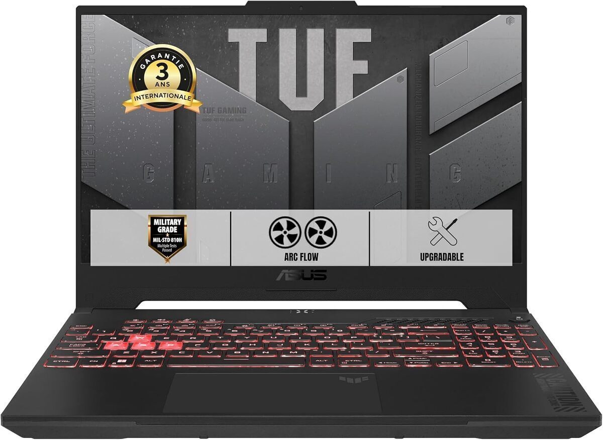 Test du ASUS TUF Gaming A15 : puissance et performance au rendez-vous